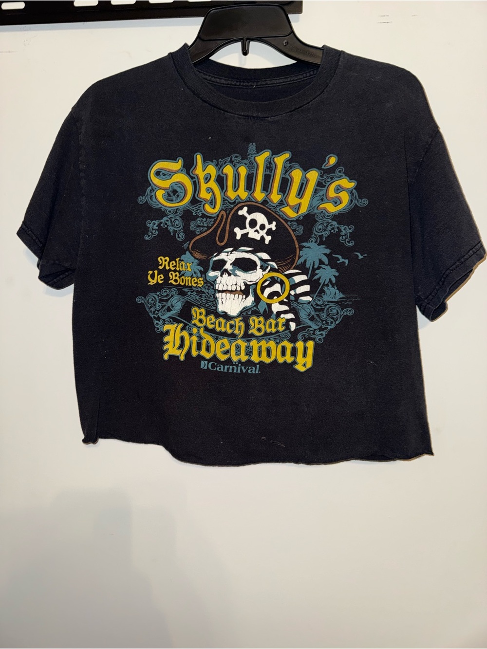 Skully's Black Pirate Graphic crop
